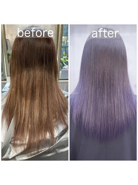 クリスタル 船橋(Crystal) アルティスト髪質改善カラー&ULTOWA高濃度水素TR【Crystal船橋】