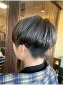 N+質感カットで柔らかなハンサム・ショート