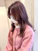 ヘアーデザイン リボン(hair design Ribon) ラベンダーピンクベージュ♪