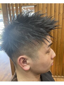 ヘアーパークスキル(Hair Park Skill) アップバングスタイル