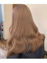 ロチカバイドールヘアー 心斎橋(Rotika by Doll hair) ベージュ　顔まわりカット