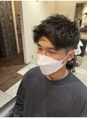 流れアップバングby平松