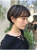 暗めカラー/ショート/前髪/レイヤー/髪質改善/縮毛矯正/横浜
