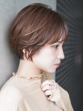 カライングドゥ(ing deux) 大人可愛いマッシュショートボブウルフカット◎30代40代50代60代