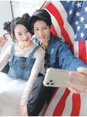 アップスタイル // ロング × 花嫁ヘア × クラゲヘア