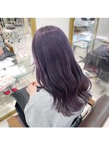 ネクストハラジュク(NEXT HARAJUKU)&nbsp;★ホワイトグレージュミニウルフデジタルパーマチェリーブラウン