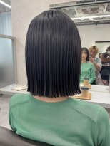 キートス(Kiitos)&nbsp;切りっぱなしボブぱつっとボブ暗髪