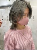 ◎ブリーチなし透明感カラーオリーブベージュアッシュグレージュ