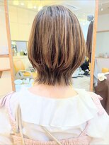 モリオ フロム ロンドン 成増店&nbsp;【morio成増 セリザワ】ショートウルフ　ハイライトカラー