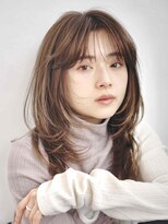 ヴァンクシー バイ ルナ(VANKCY by Luna)&nbsp;黒髪 ボブルフ ネビージュ 小顔 ワンレン レイヤーカット 登戸