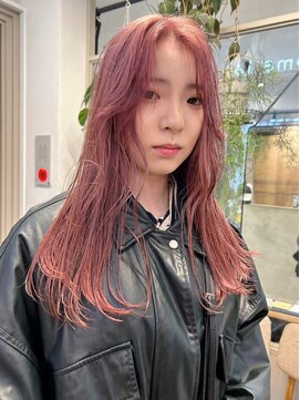 ロマリア 渋谷 渋谷宮益坂(Lomalia) 【Lomalia渋谷】ハイトーン ペールピンクシアーカラー