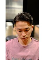 ダウバーバーショップ 銀座(DAU BARBER SHOP)&nbsp;ナチュラルバック　パーマスタイル