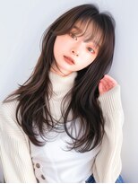 ラベスト キョウト(LOVEST)&nbsp;シースルーバング/アッシュ/フェイスレイヤー/地毛風カラー