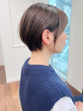 ヴェリーテ(Verite) デザインカラー/レイヤーカット/ウェットヘア/オリーブベージュ