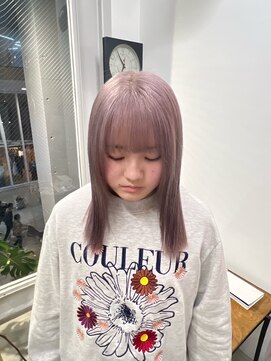 キャンバス(canvas) くすみピンク