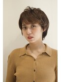 【Rire-リル銀座-】丸みショートボブ！