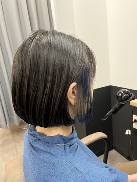 ビオルネ 浦安店(VIE.ORNER) イヤリング×ネイビー