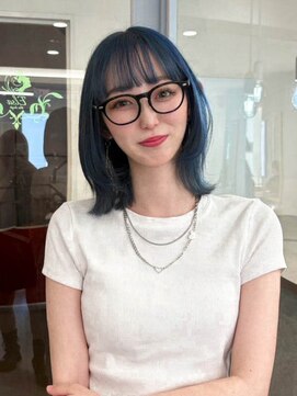 エルサザリープ 三宮(Elsa the leap) 水色ブルーアッシュ/ネイビーブルーカラー/ブルーバイオレッ ト