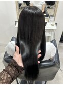 艶髪　髪質改善　トリートメント　暗髪　福岡美容室