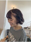 秋パーマボブ