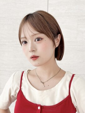 ロンドグロワール 大宮(Lond Gloire) オリーブグレー/ボブ/顔周り/小顔/レイヤー/髪質改善/縮毛矯正