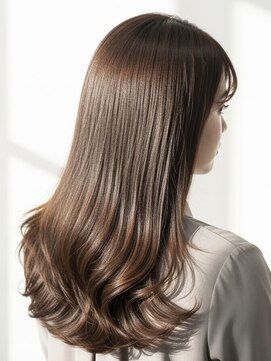 ソードリーフ 久宝寺店(swordlief) 赤味のない艶感グレージュ