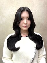 びゃんびゃん 江端店&nbsp;大人ガーリー/ダークアッシュ/似合わせカット/レイヤーカット