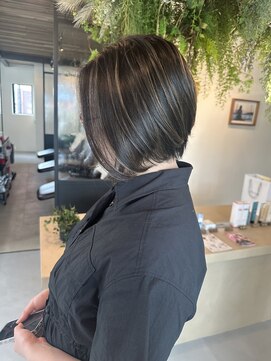 ラフ バイ へアーフリーティー(Laf by Hair freety) コントラストハイライト