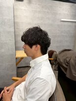 メンズカット バイ ソイクフ(メンズカット by SOY-KUFU) 20代30代40代◎無造作マッシュ柔らかい質感スパイラルパーマ