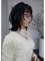 ゾーイダイミョウ(ZOEY daimyo)&nbsp;大名　レイヤーカット　ブリーチカラー