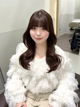 パルス ギンザ(PULSE ginza) チョコカラー レイヤーカット 韓国ヘア