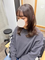 フレーム なんば店(FRAME)&nbsp;◯ラベンダーグレージュ　×   ぷつんとレイヤー