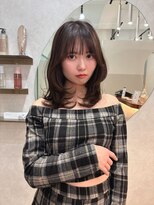 ジーナ 札幌(Zina)&nbsp;【艶髪】ミディアムレイヤーブラウン＊美髪