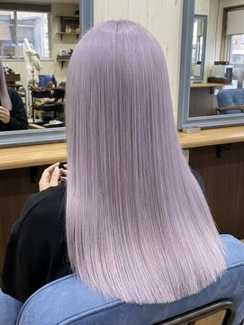 シェノン(CHAINON) ホワイト/ラベンダー/ミルクティーベージュ／シルバー