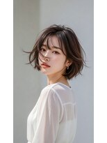 コートフィールエー(CO_T feel.a)&nbsp;周囲から「素敵！」と褒められる。トレンドミセスボブ。