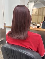 エニエンメイクス 立川(ENIEN MAKE'S) ピンクベージュ、艶髪ピンク、暖色カラー、オージュア
