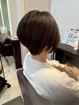 ソシエ 山陽姫路店&nbsp;ナチュラルラウンド　ボリュームショートボブ