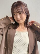 amoretto 中央駅店◇顔周りカットと透明感カラーで叶える似合わせ韓国ヘア＆艶髪スタイルをご提案♪
