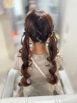 アイビー 新宿(IVY) りぼん編み込みツインテール