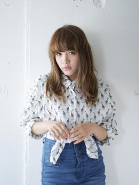 リッカ(RICCA) 【RICCA】素髪・ニュアンスラフカールロング