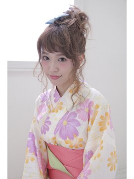 フェリシータ 緑地公園店(felicita) 大人かわいい♪抜け感☆彡浴衣アップスタイル