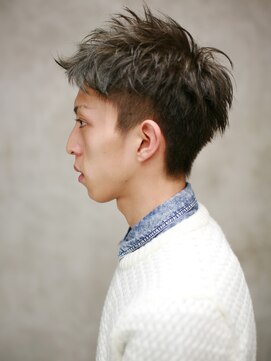 バース(BIRTH) 天神【 BIRTH 】ツーブロック × アッシュベリーショート 3