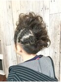 コーンローのヘアーセット