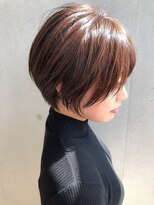 シエナ 渋谷(Siena) Siena 大人ショート×オレンジブラウン 渋谷