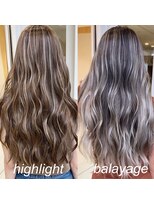 ルーフアクト(LUFE act)&nbsp;ハイライトorバレイヤージュ違い