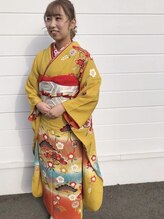 【成人式】当日・前撮りもご案内しています　　[ブライダル/ヘアメイク/成人式/卒業式/七五三/ヘアセット]