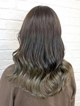 グレープバイン(GRAPEVINES) グラデーションカラー/ロング