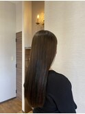 ナチュラルロング/愛されストレートロング/韓国風/韓国ヘア/小顔
