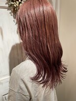 ヘアアトリエコモノ(hair l'atelier KoMoNo) 【1bleach】【秋カラー】ほんのり色づくピンクブラウン！