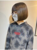 blunt bob